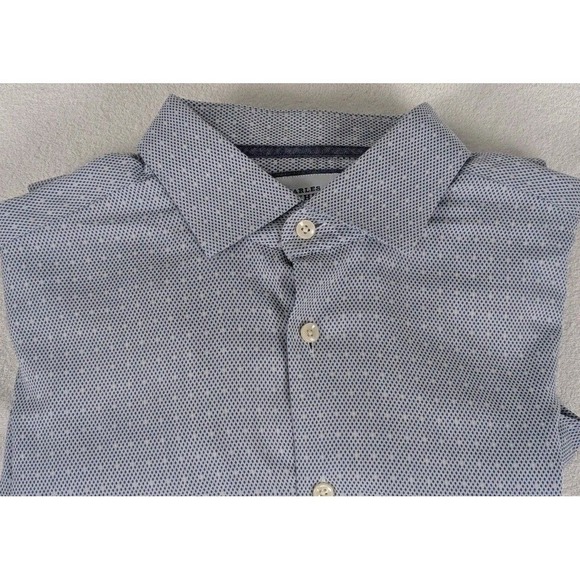 Lot of 3: Charles Tyrwhitt Men's 17/37 - XL Dress Shirt Long Sleeve Patterned - Picture 5 of 12